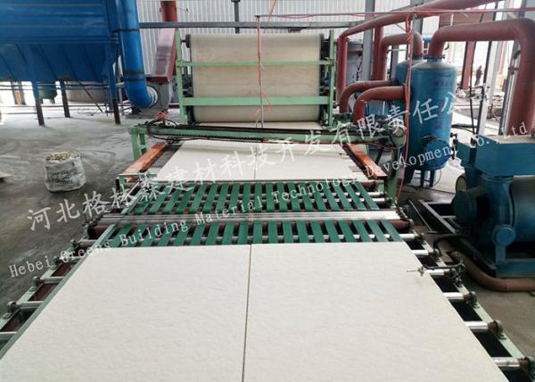 Acoustical Mineral Fiber Ceiling Panel Manufacturing Machine With Turn Key