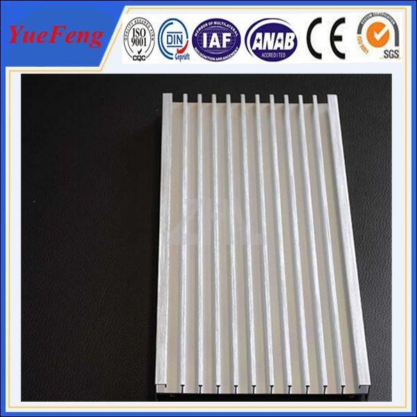 OEM aluminium fin heatsink manufacturer, 21 lines extruded profile aluminum heat