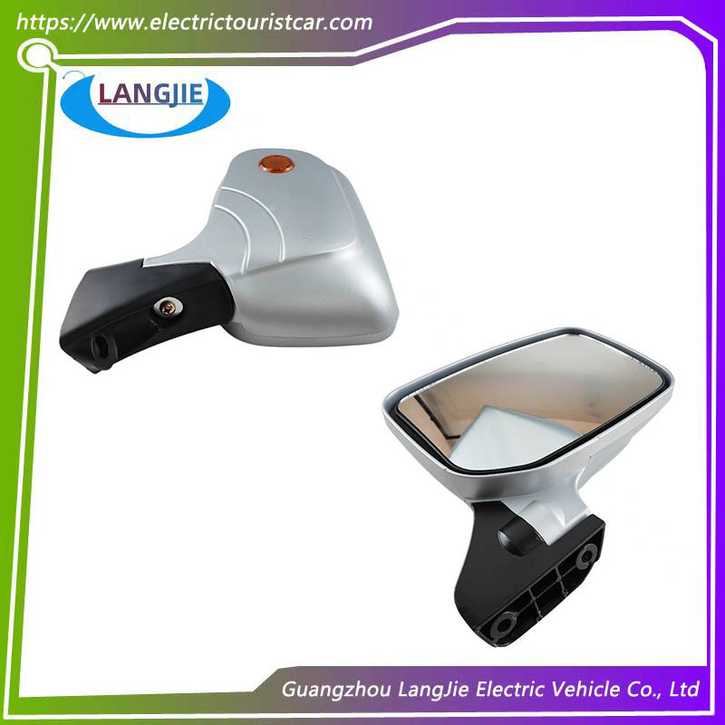Universal Reverse Mirror Marshell Electric Sightseeing Car Black Reflector