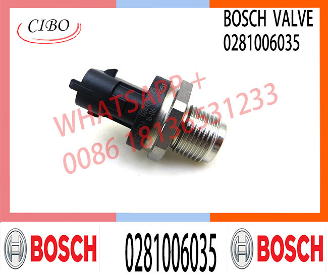 Haoxiang New Neutral Fuel Rail Pressure Sensor 0281006035 For Grand Santa Fe Ix35 Ix55