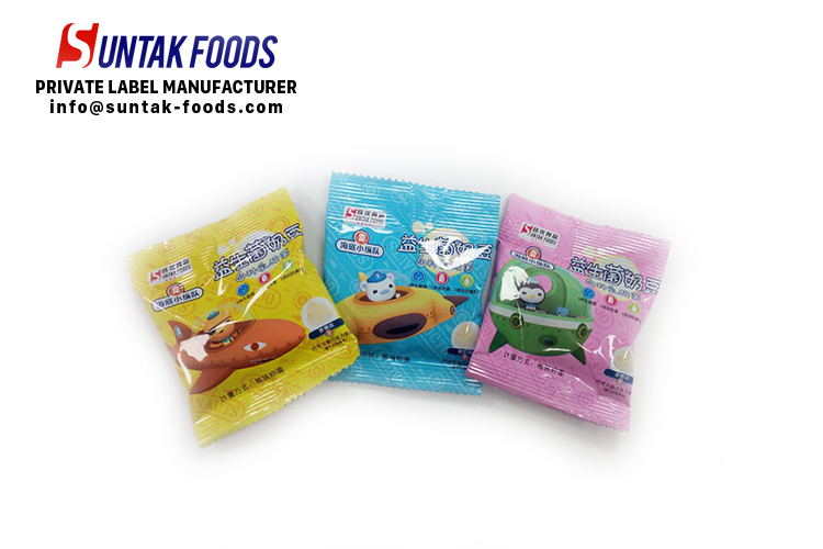 License Brand Whole Milk Powder Coating Biscuit With Surprise Gift For Children