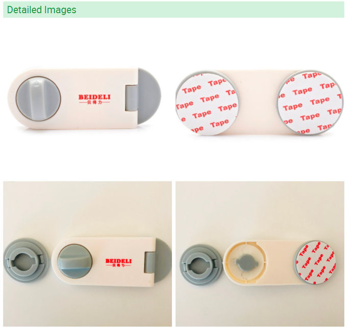Cabinet Door Rotating Child Safety Window Locks , Baby Item Kids Safety Locks