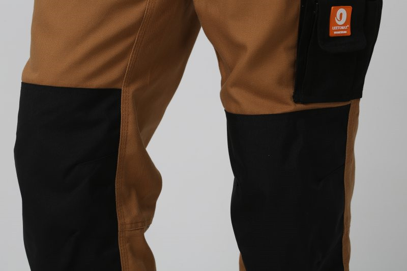 Leg Hem Reinforced Mens Work Uniforms Clip Buckles Mens Farmer Overalls