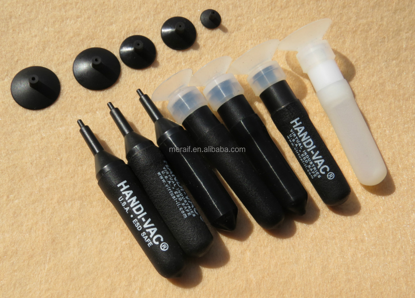 Pick and Place Vacuum Pen Suction Pen Tool Vacuum Wand Kits Virtual PORTA-WAND VPWE7300AR-MW wafer suction pen PEEK suction cup