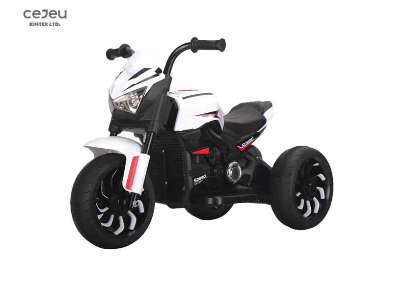 6V4AH Battery Baby Riding Motorcycle 25KG Load Three Wheel