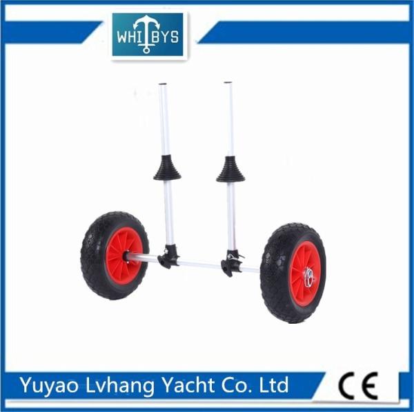 Multifunction Foldable Kayak Boat Accessories Aluminum Canoe Trolley Easily Move