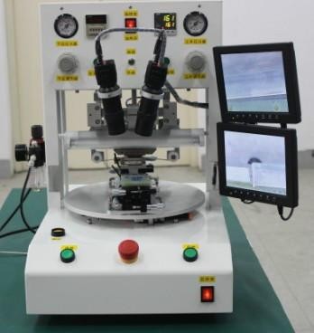  Double Turnable Tables Hot Bar Soldering Equipment For ACF / TAB Manufactures