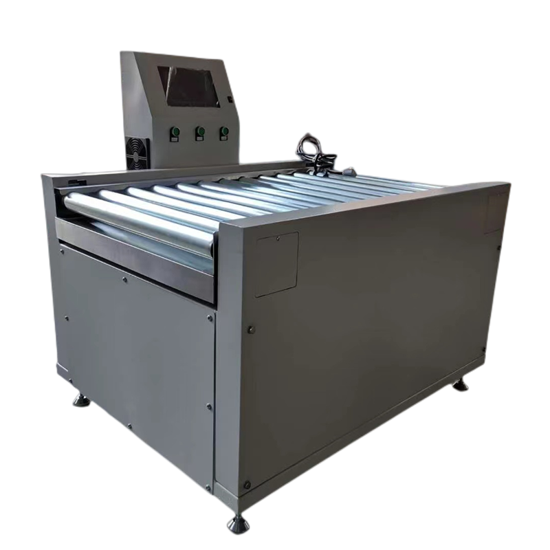 OEM Supported LED/LCD Display Roller Checkweigher Printing Scale for Dynamic Weighing