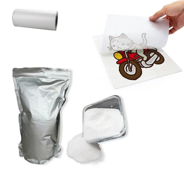 Gloss White Screen Offset Printing Powder Fast Drying Speed Water Resistant