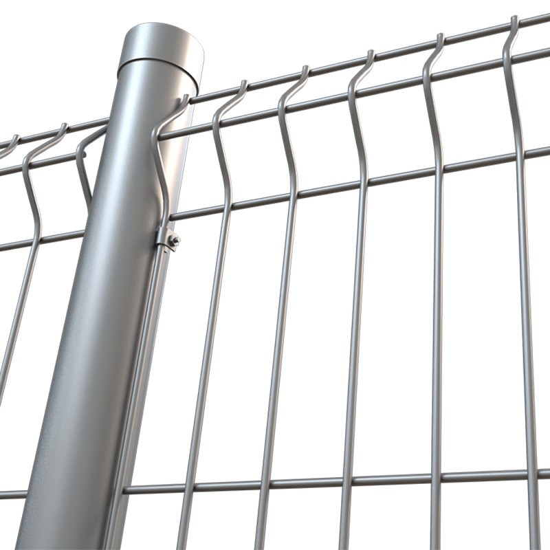 Farm Security 3.5mm Welded Curved Mesh Fence Powder Coated