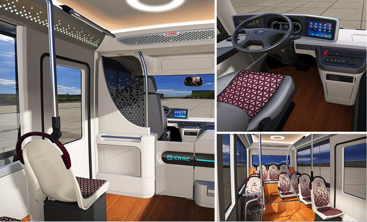 Big Space Business Electric Bus TEG6530BEV High Efficiency And Energy Saving