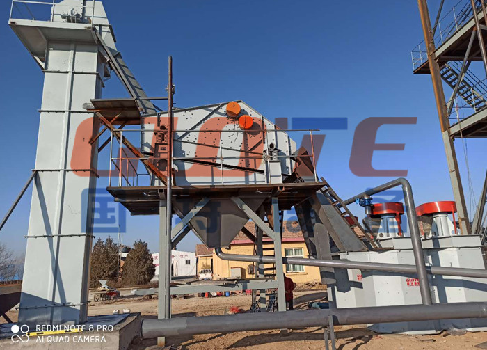 Silica Sand Grinding Magnetic Separator Screening Dewatering Plant for Energy Mining