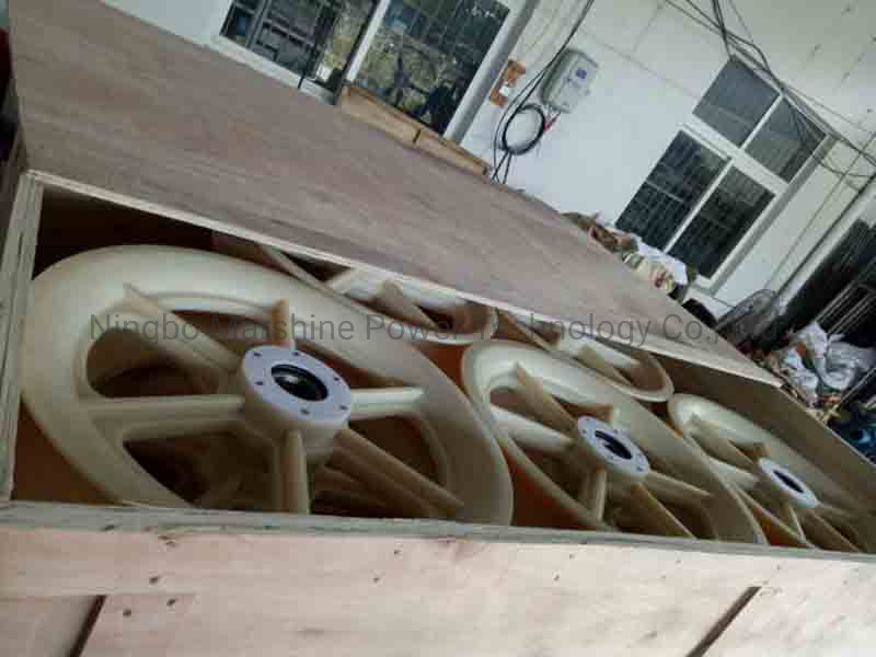 Custom Stringing Equipment Durable MC Nylon Sheaves Pulleys