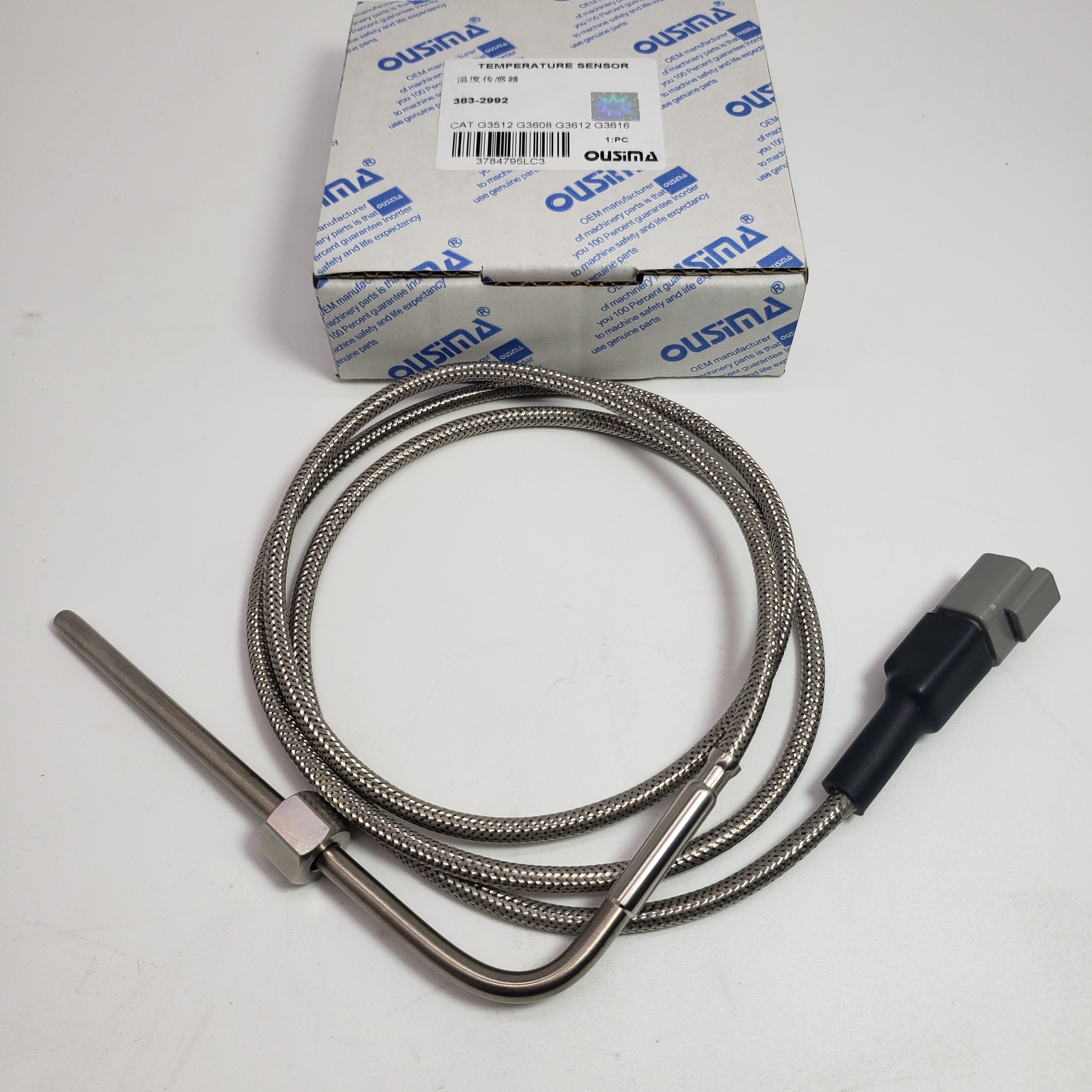 Temperature Sensor 383-2992 3832992 For CAT C280-6 G3512 G3512B G3516 G3516B G3606B G3608 G3612 G3616