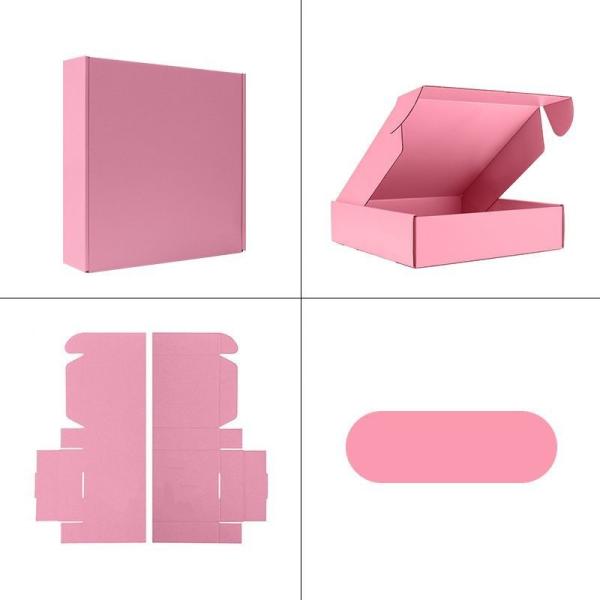Paper Cardboard Corrugated Folding Gift Box Clothes Dessert Cosmetic Fruit Gift