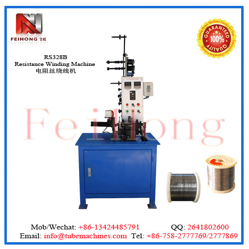 double coil winding machine for resistance wire