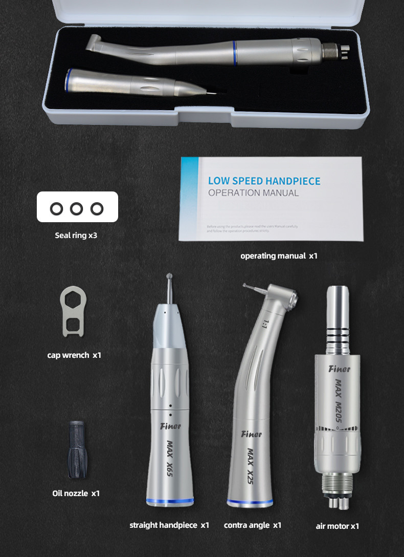 Air Motor Stable Dental Handpiece Unit Stainless Steel Material
