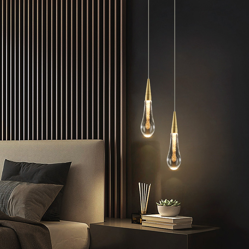 Modern led chandelier living room dining room staircase interior lighting(WH-NC-115)