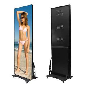 Digital Transparent P2 Backlit Poster Frames LED Display FCC Certificated