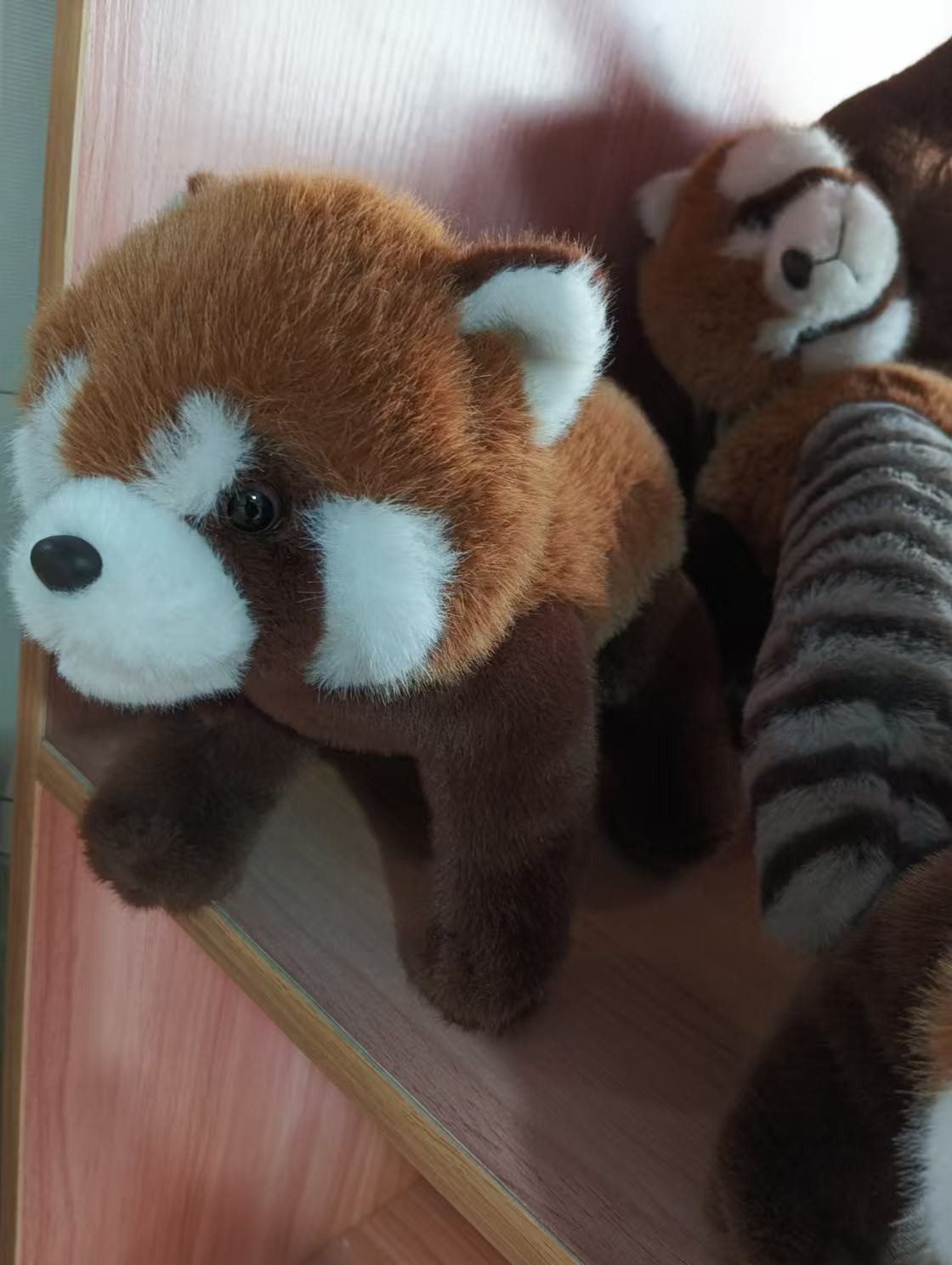 Cute Raccoon Plush Toy Stuffed Doll Cute Cartoon Animal Craft Gift Holiday Gift Fashionable Soft Toy