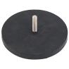 Buy cheap Kellin Neodymium Pot Magnet D88mm Rubber Coated/Covering Pot Magnet With Screw from wholesalers