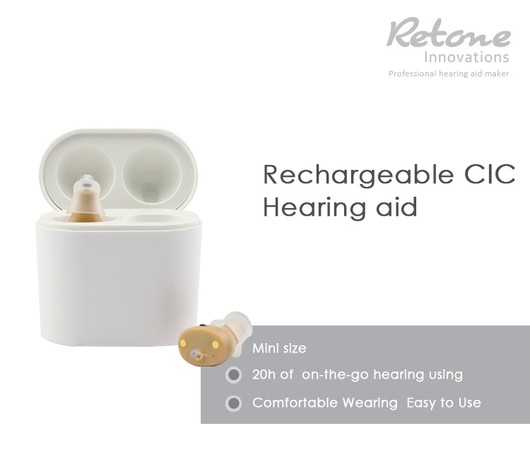 Audifonos Sensorineural Hearing Loss Hearing Aid lithium ion Rechargeable Sound Amplifier