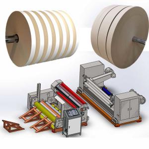  200 M/Min 1600MM Paper Slitting Machines Paper Cutting And Rewinding Machine Manufactures