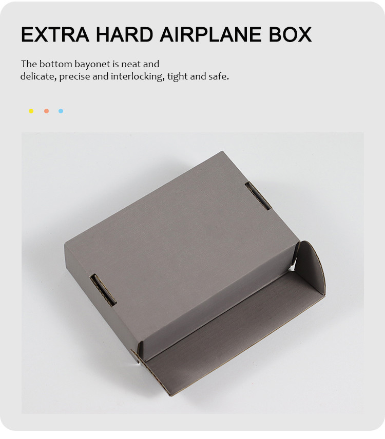 Corrugated Board Airplane Box 170g Kraft Pit E Kraft Paper For Transporting