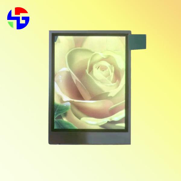 Industrial 240x320 2.4 Inch LCD Display Semi Transparent Semi-Anti TFT 45PIN