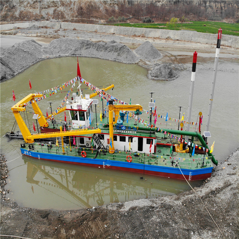 Siemens PLC Cummins Diesel Engine 24 Inch Cutter Sucion Dredger