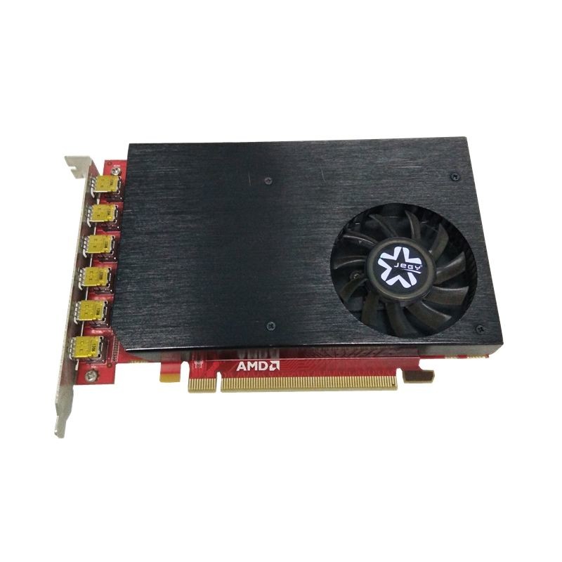 AMD HD7700 Series Multi Display Graphics Card 2GB GDDR5 128Bit 6 Ports
