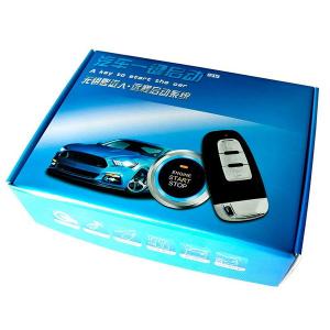 Car Smart button start system Car alarme system with remote controller optional
