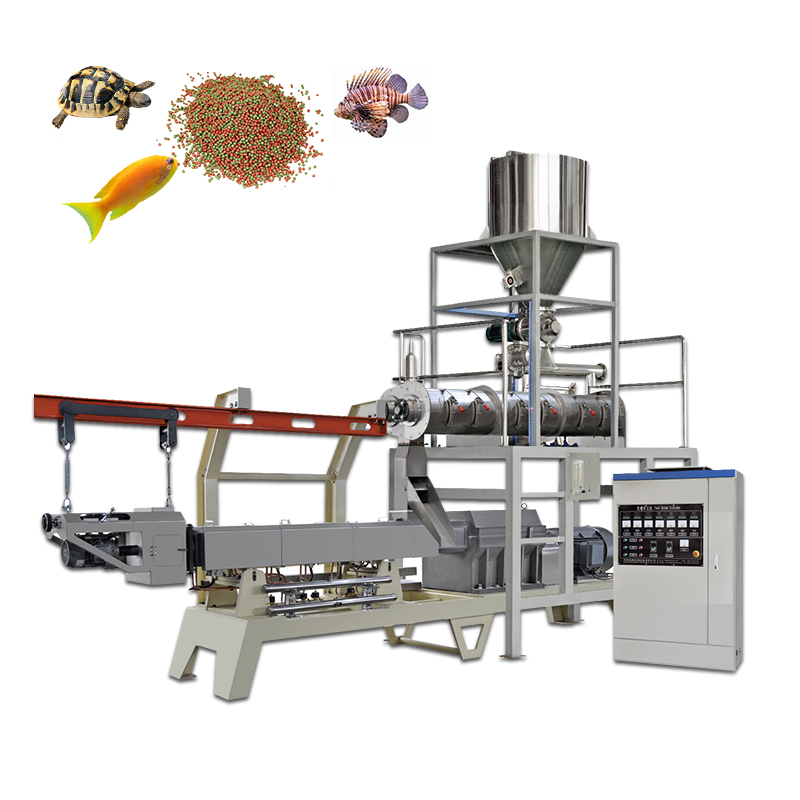 Automatic Floating Fish Feed Pellet Production Line Machine