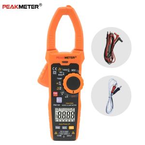 Auto Manual Range AC DC TRMS Digital Clamp Meter Multimeter Analogue Bar Graph