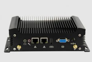 China Side Mounting Fanless Industrial PC Computer Intel Core 8260u Coffee Lake Dual HDMI on sale