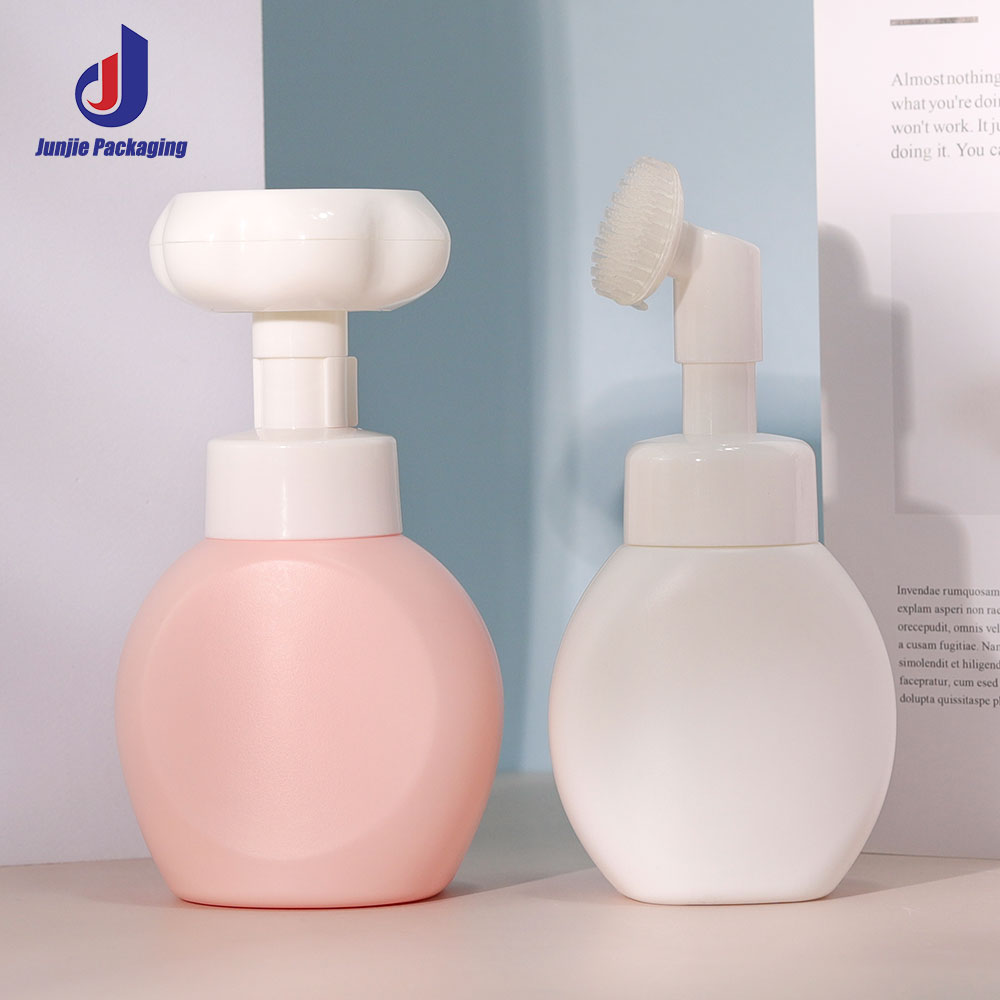 160ml Hand Wash Bottle Refillable Foaming Soap Dispenser Empty Custom Plastic Beauty Packaging