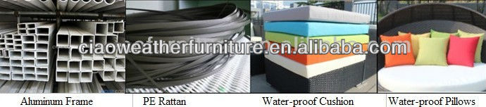 Commercial Furniture Outdoor High Top Folding Table and Chairs Set with Modern Design