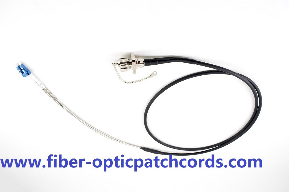 LC to ODC 2core Armored Fiber Optic Patch Cable Duplex Single Mode