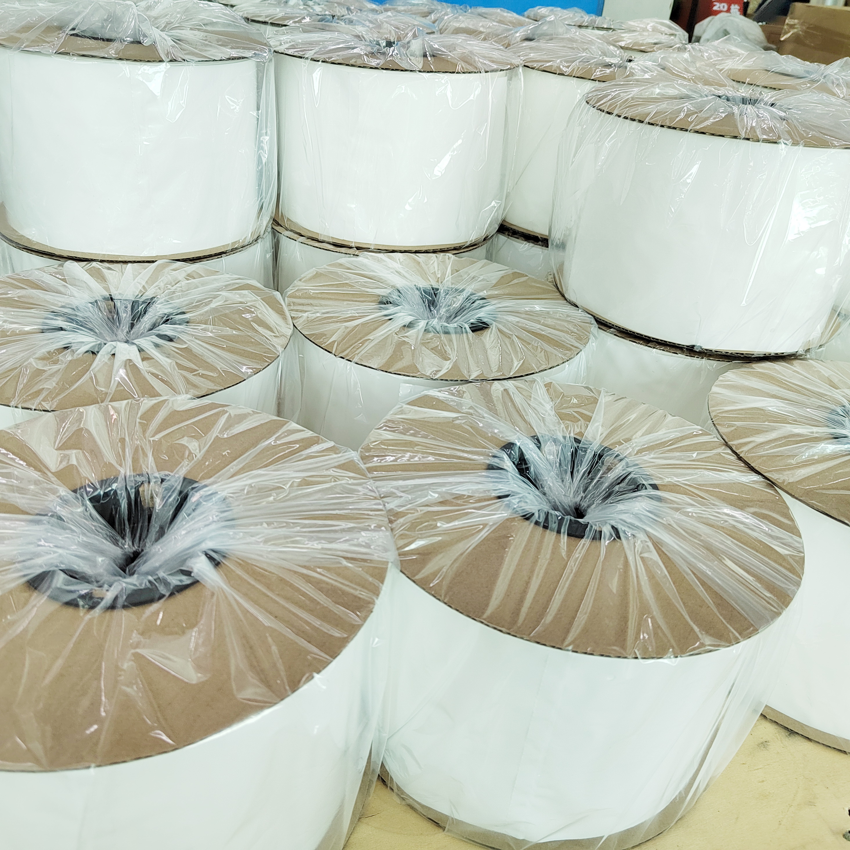 Recyclable Pre Opened Poly Bags On A Roll Customized Printing For Auto Bagging System