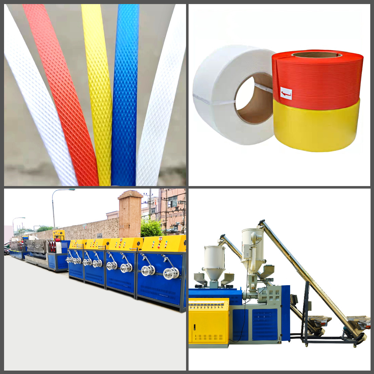 Width 5mm 19mm PP Strap Band Extrusion Line Plastic Band Extrusion Machine