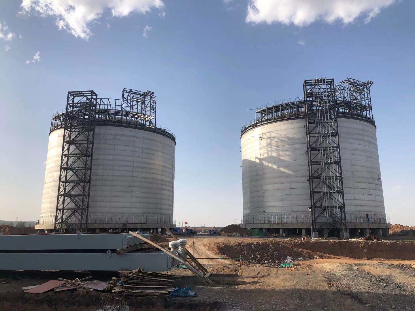 Vertical Type Full Containment LNG Storage Tank1.75Mpa Big Capacity