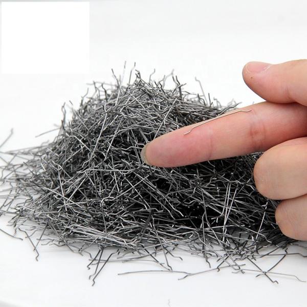 End hook type steel fiber for metal building materials 0.5-0.7mm diameter free