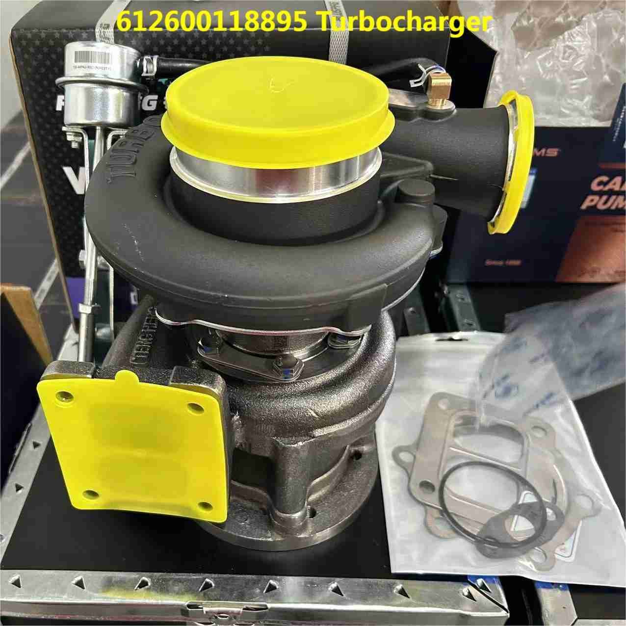 Hx35 Turbo 612600118895 HOWO Truck Parts Weichai Engine Parts WD615 Turbine Supercharger