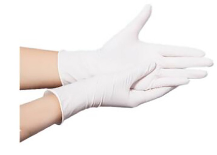 High Tensile Strength Disposable Latex Examination Gloves