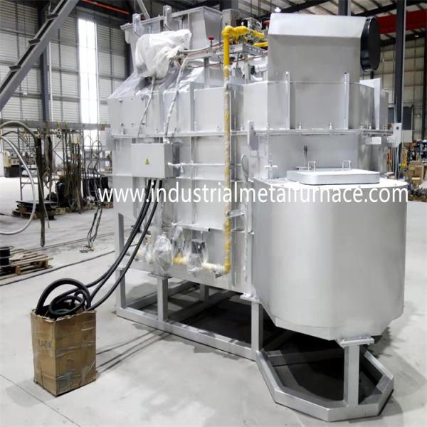 300 To 3000kg/H Reverberatory Aluminum Alloy Melting Furnace Aluminum Holding