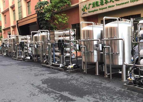 380V Stainless Steel Pretreatment Tank 10TPH RO Water Treatment System with