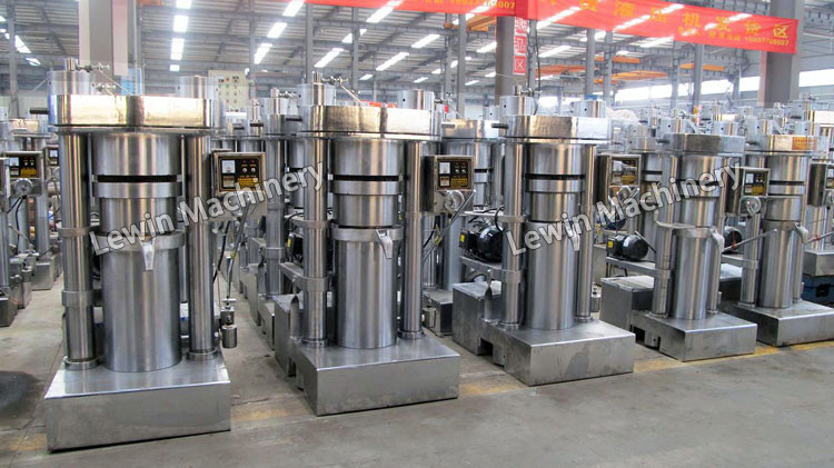 1.1kw Hydraulic Oil Press Machine For Sesame Oil 20kg/Batch