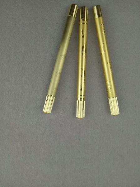 Luxury Double Head Semi Permanent Microblading Tattoo Pen / 3d Eyebrow