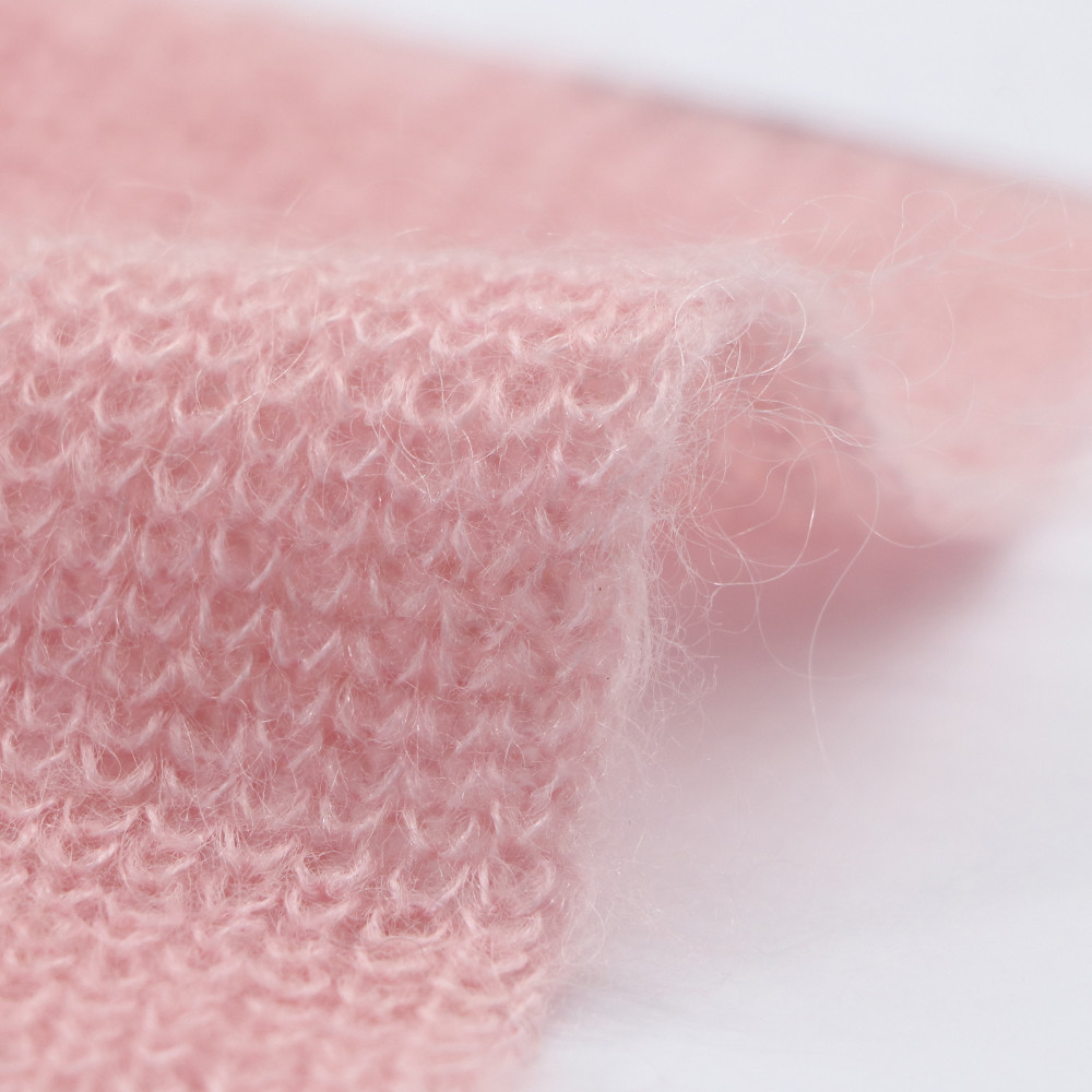 Mercerized Silky Mohair Wool Yarn Blend 1/13NM Moistureproof