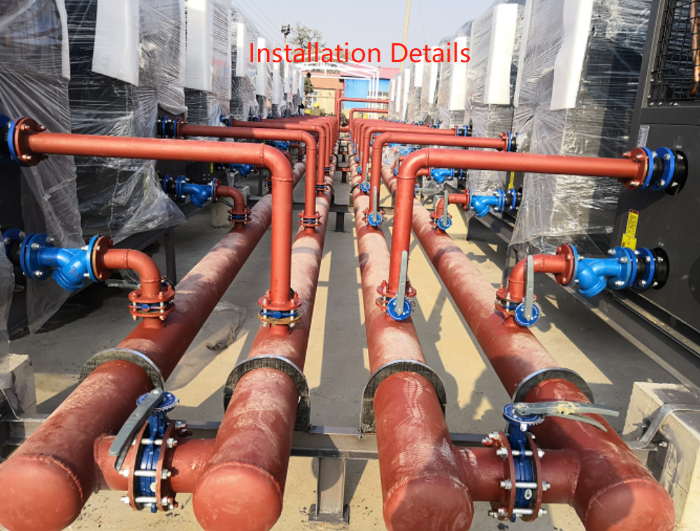 62 Dba Air Cooled Heat Pump Scroll Compressors 40 % Energy Saving